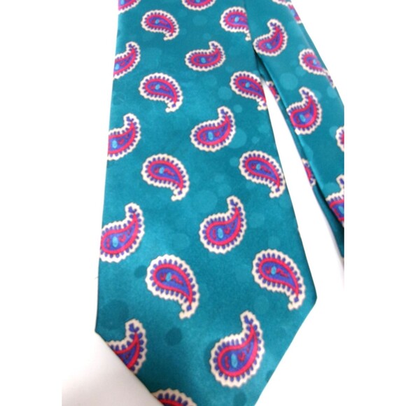 Vintage McGregor Abstract Mod 70s Geometric Grandpa Necktie Tie Lot of 2 USA - Picture 4 of 5